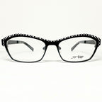 JF Rey JF2555 0010 Women's Eyeglasses Frames in Matt Black- Authentic New