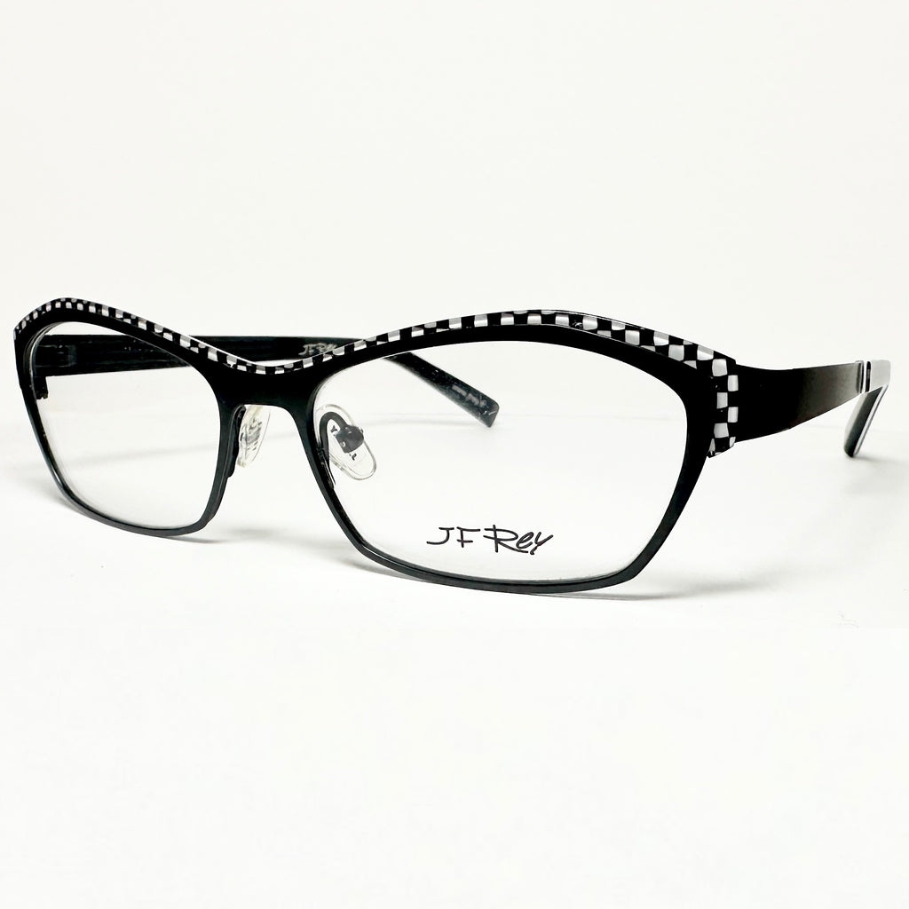 JF Rey JF2555 0010 Women's Eyeglasses Frames in Matt Black- Authentic New