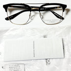 Barton Perreira LENOX BLA/GOL Men Eyeglasses Frame NEW Authentic