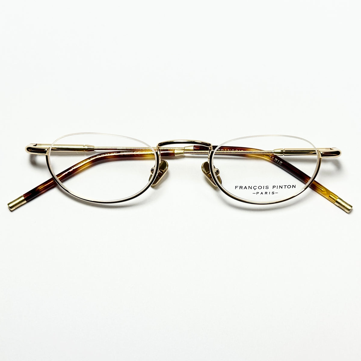 FRANCOIS PINTON ANTIQUE9 YY Eyeglasses Frames in Gold Color -  Authentic New