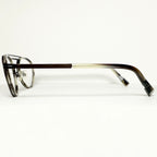 JF Rey JF2679 9295 Eyeglasses Double Bridge Frames in Horn - Authentic New