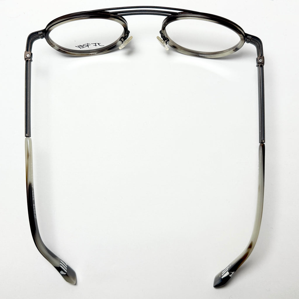 JF Rey JF2679 9295 Eyeglasses Double Bridge Frames in Horn - Authentic New
