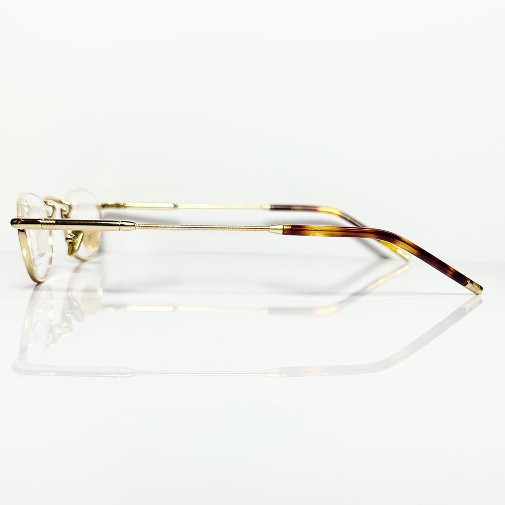 FRANCOIS PINTON ANTIQUE9 YY Eyeglasses Frames in Gold Color -  Authentic New