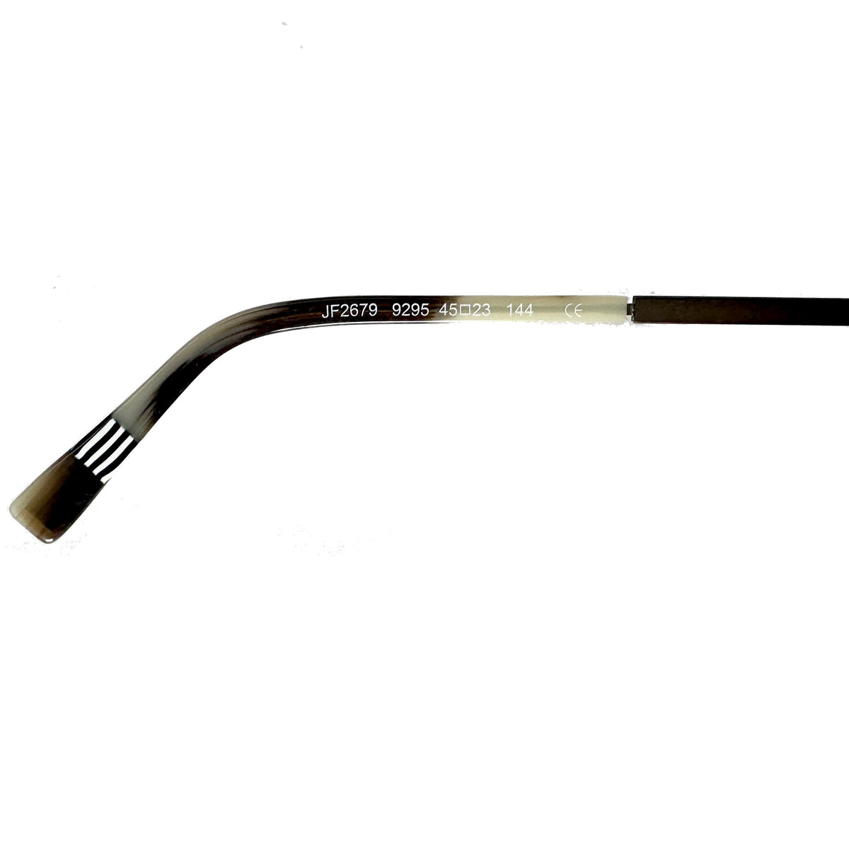 JF Rey JF2679 9295 Eyeglasses Double Bridge Frames in Horn - Authentic New