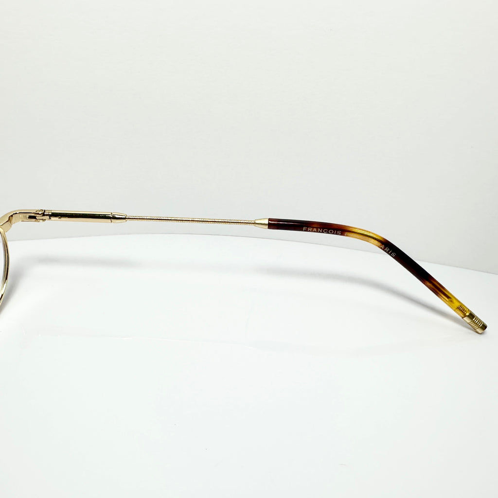 FRANCOIS PINTON ANTIQUE9 YY Eyeglasses Frames in Gold Color -  Authentic New
