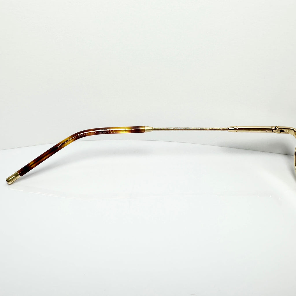FRANCOIS PINTON ANTIQUE9 YY Eyeglasses Frames in Gold Color -  Authentic New