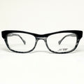 JF Rey JF1301 0000 Women's Eyeglasses Frames in Black/Fabric - Authentic New