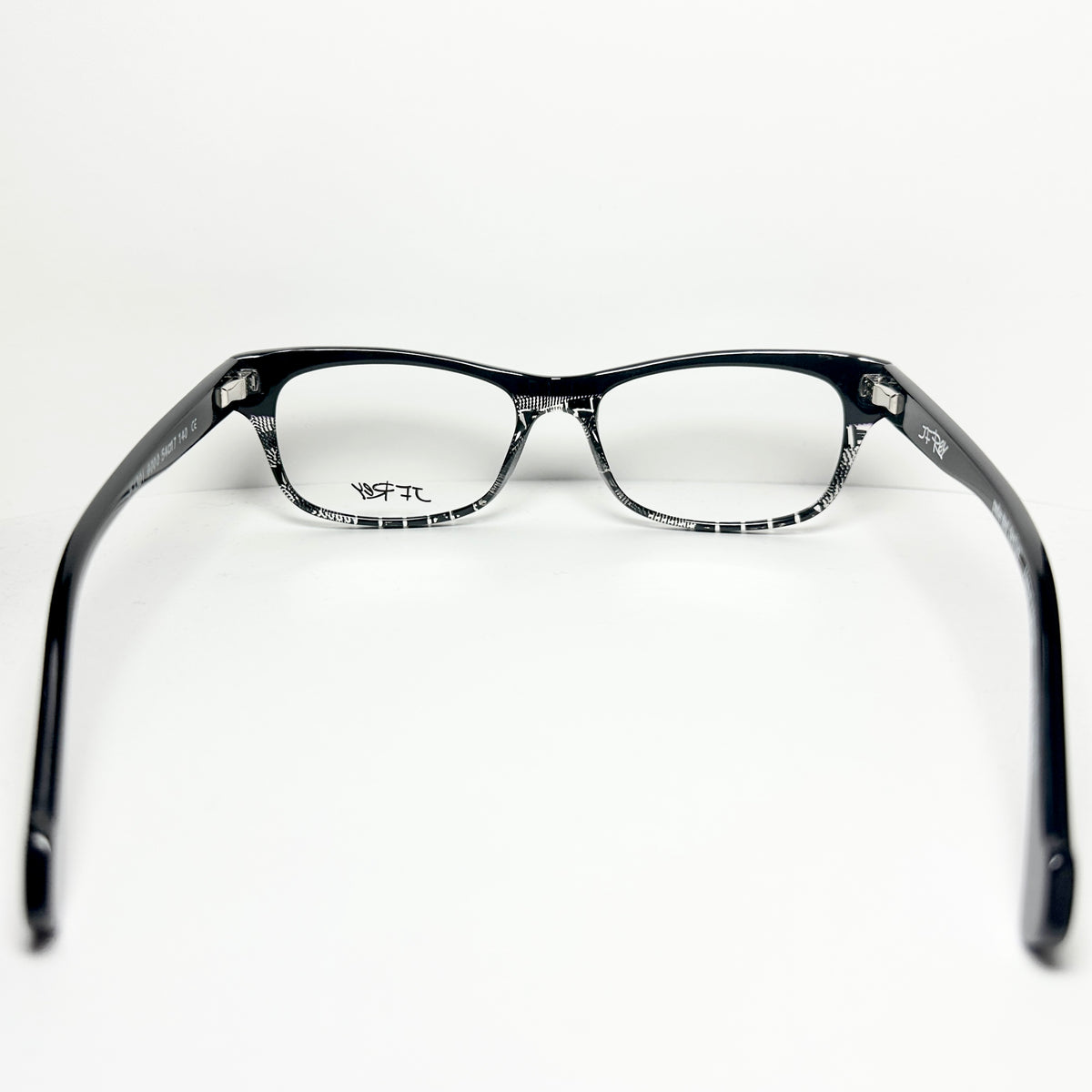 JF Rey JF1301 0000 Women's Eyeglasses Frames in Black/Fabric - Authentic New