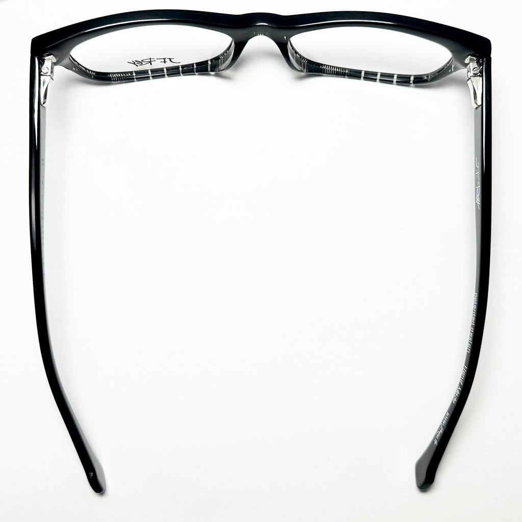 JF Rey JF1301 0000 Women's Eyeglasses Frames in Black/Fabric - Authentic New