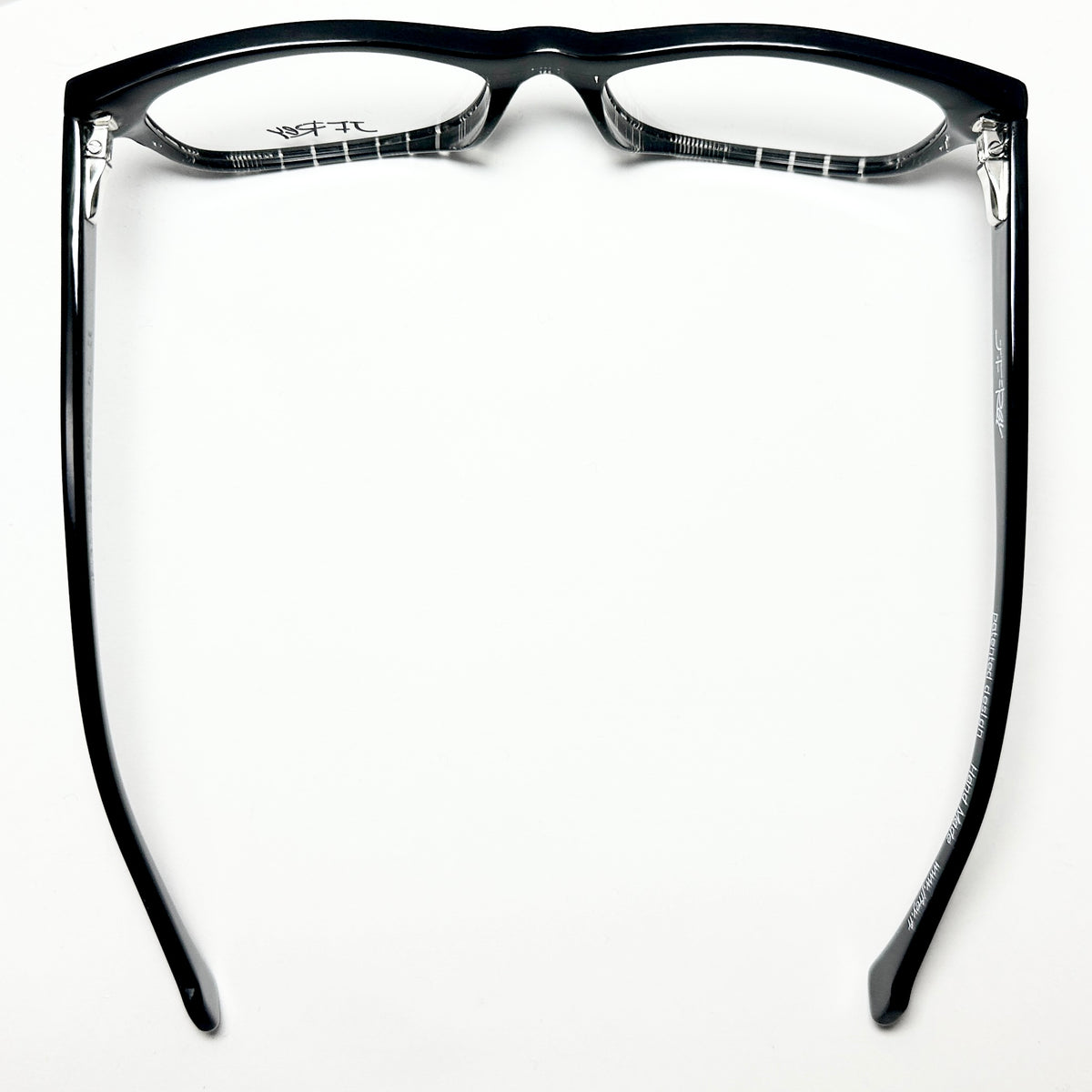 JF Rey JF1301 0000 Women's Eyeglasses Frames in Black/Fabric - Authentic New