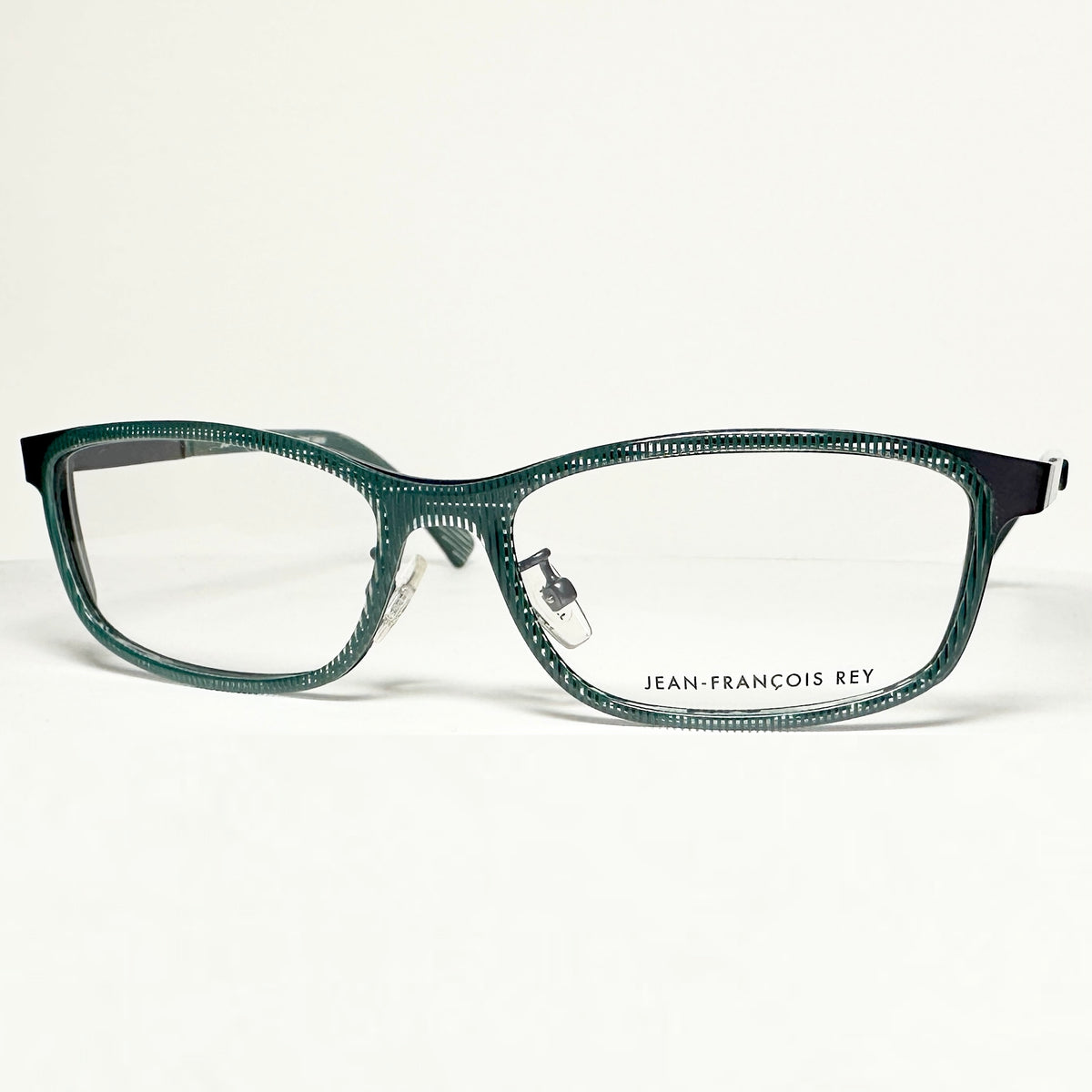 JF Rey JF2649 4500 Eyeglasses Frames in Striped Green/Black - Authentic New