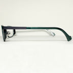 JF Rey JF2649 4500 Eyeglasses Frames in Striped Green/Black - Authentic New