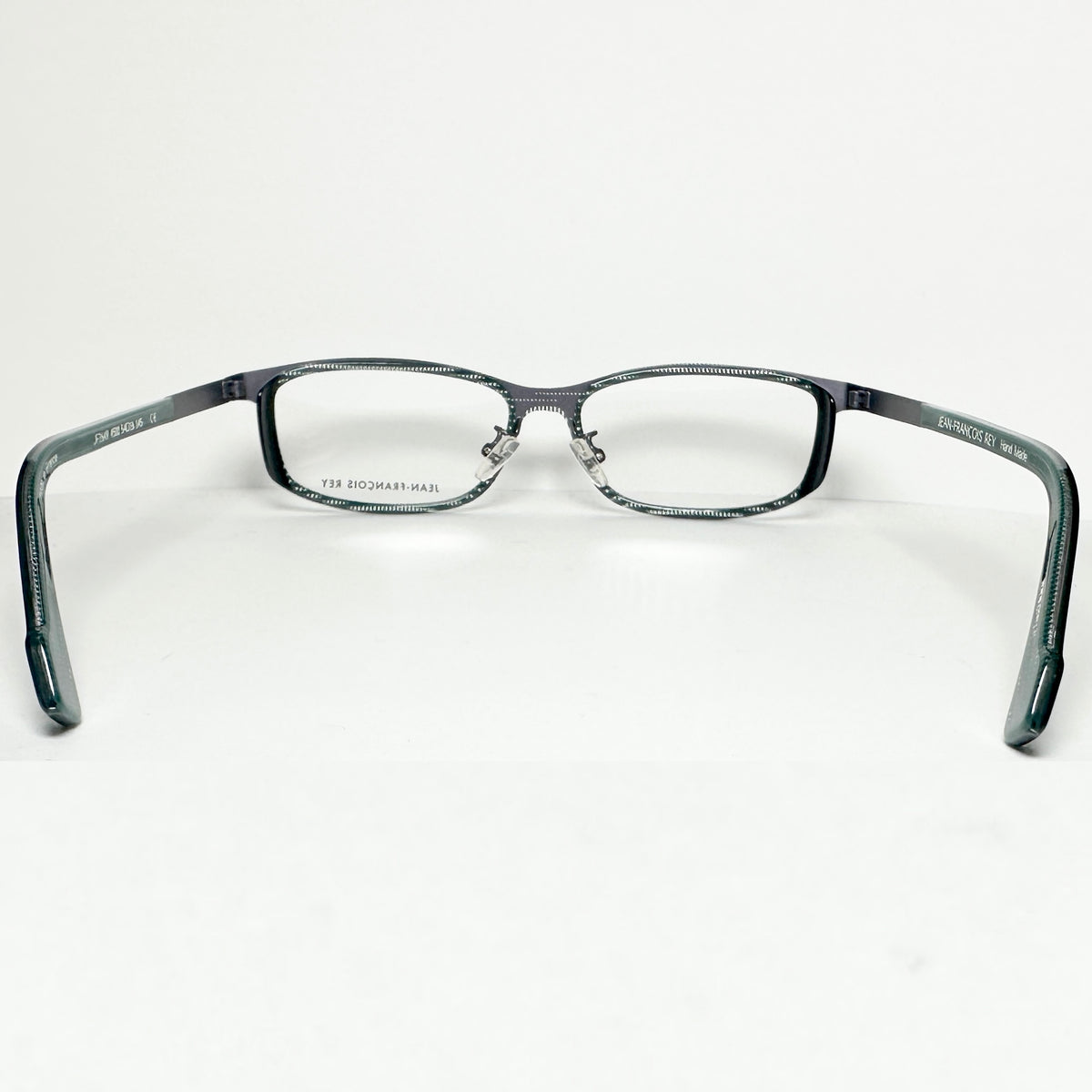 JF Rey JF2649 4500 Eyeglasses Frames in Striped Green/Black - Authentic New