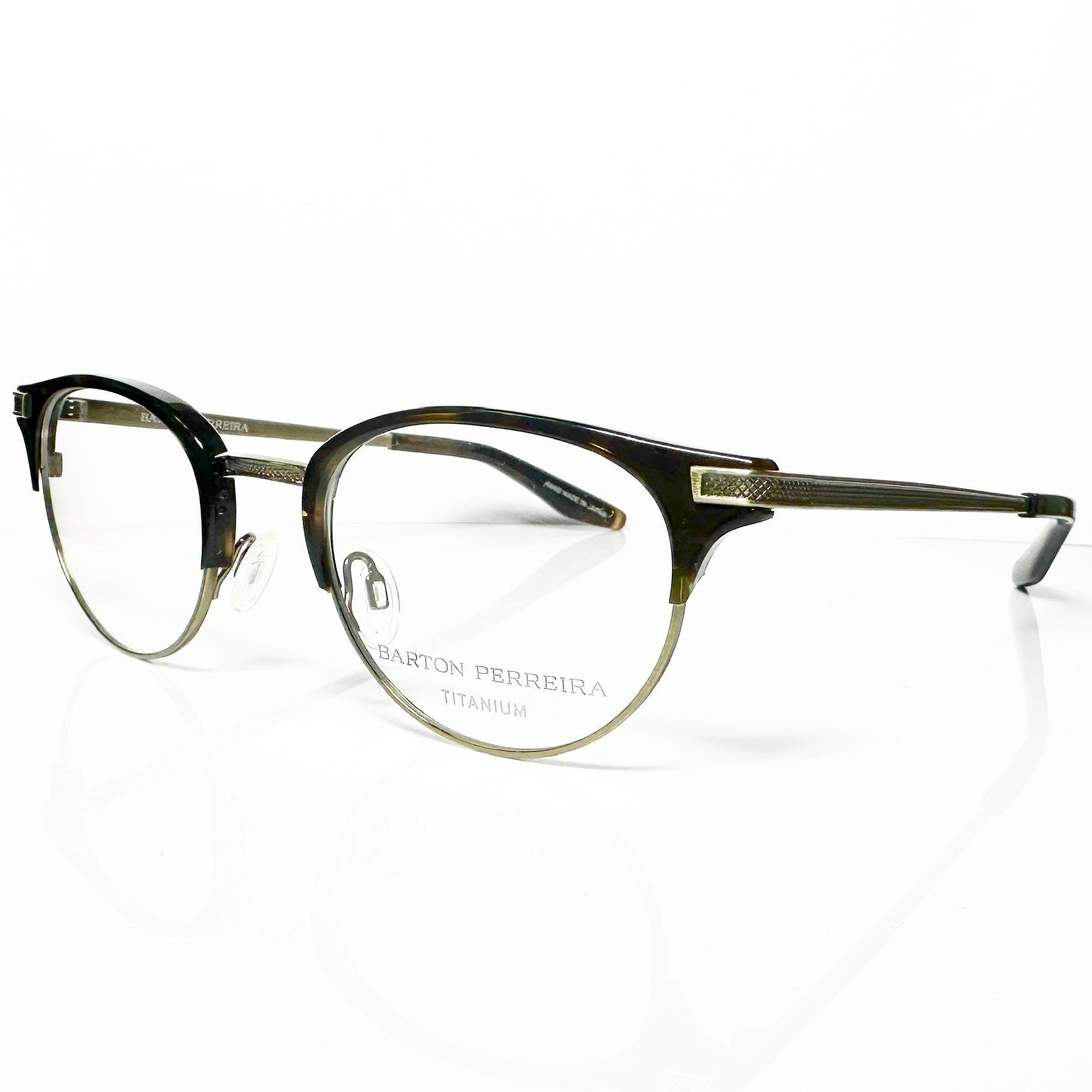 Barton Perreira CLARENDON DAW/ANG Unisex Eyeglasses Frame NEW Authentic