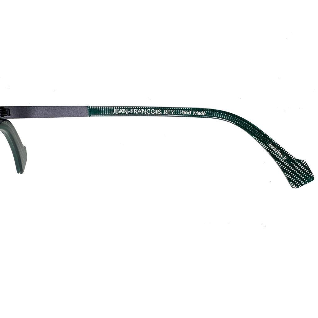 JF Rey JF2649 4500 Eyeglasses Frames in Striped Green/Black - Authentic New