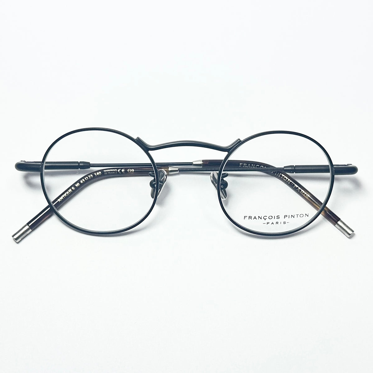 FRANCOIS PINTON ANTIQUE6 NI Eyeglasses Frames in Matt Black -  Authentic New