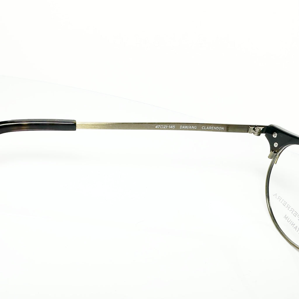 Barton Perreira CLARENDON DAW/ANG Unisex Eyeglasses Frame NEW Authentic