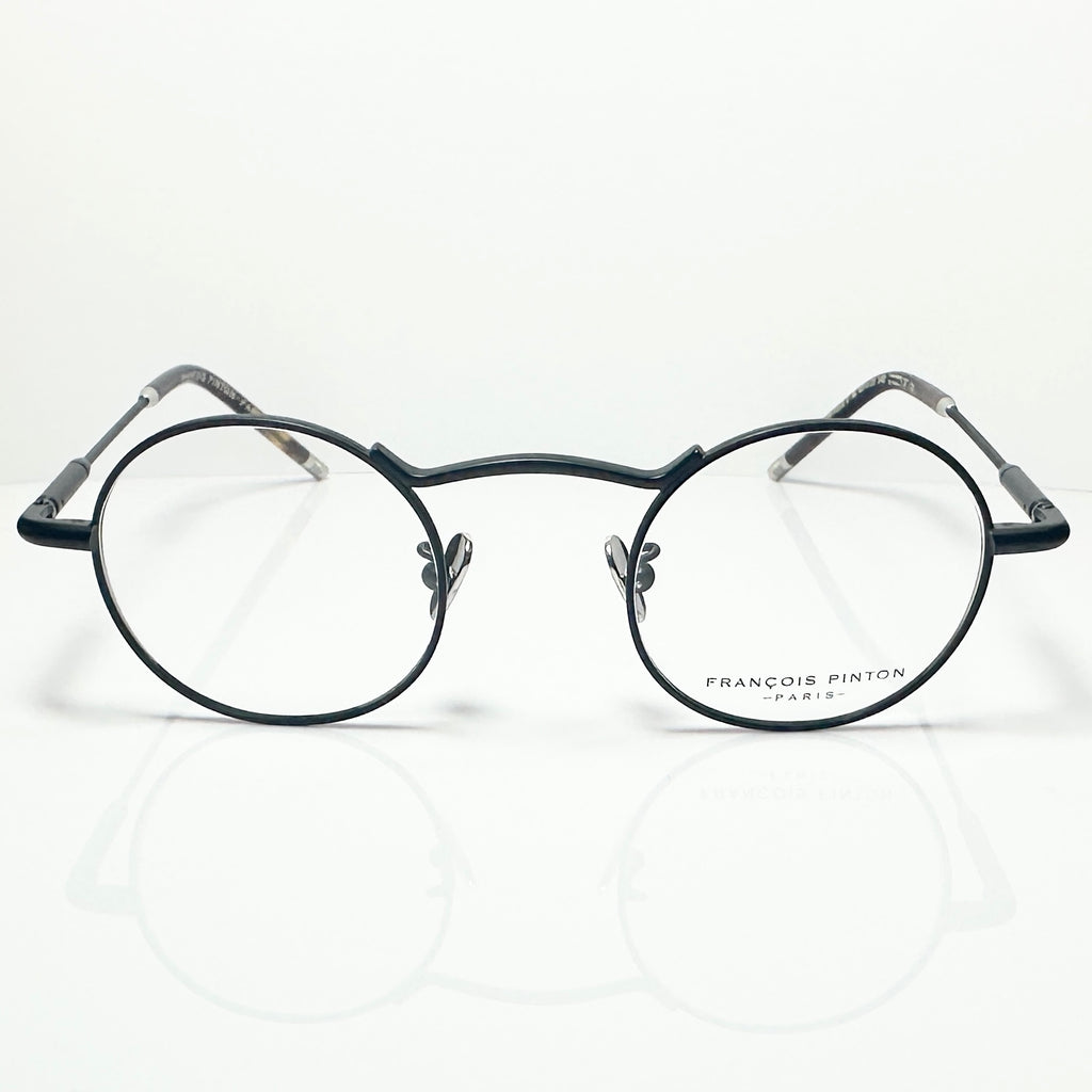 FRANCOIS PINTON ANTIQUE6 NI Eyeglasses Frames in Matt Black -  Authentic New