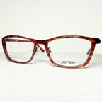 JF Rey JF2696 3500 Eyeglasses Frames in Red/Orange/Satin Black - Authentic New