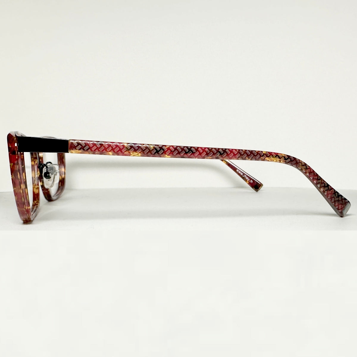 JF Rey JF2696 3500 Eyeglasses Frames in Red/Orange/Satin Black - Authentic New