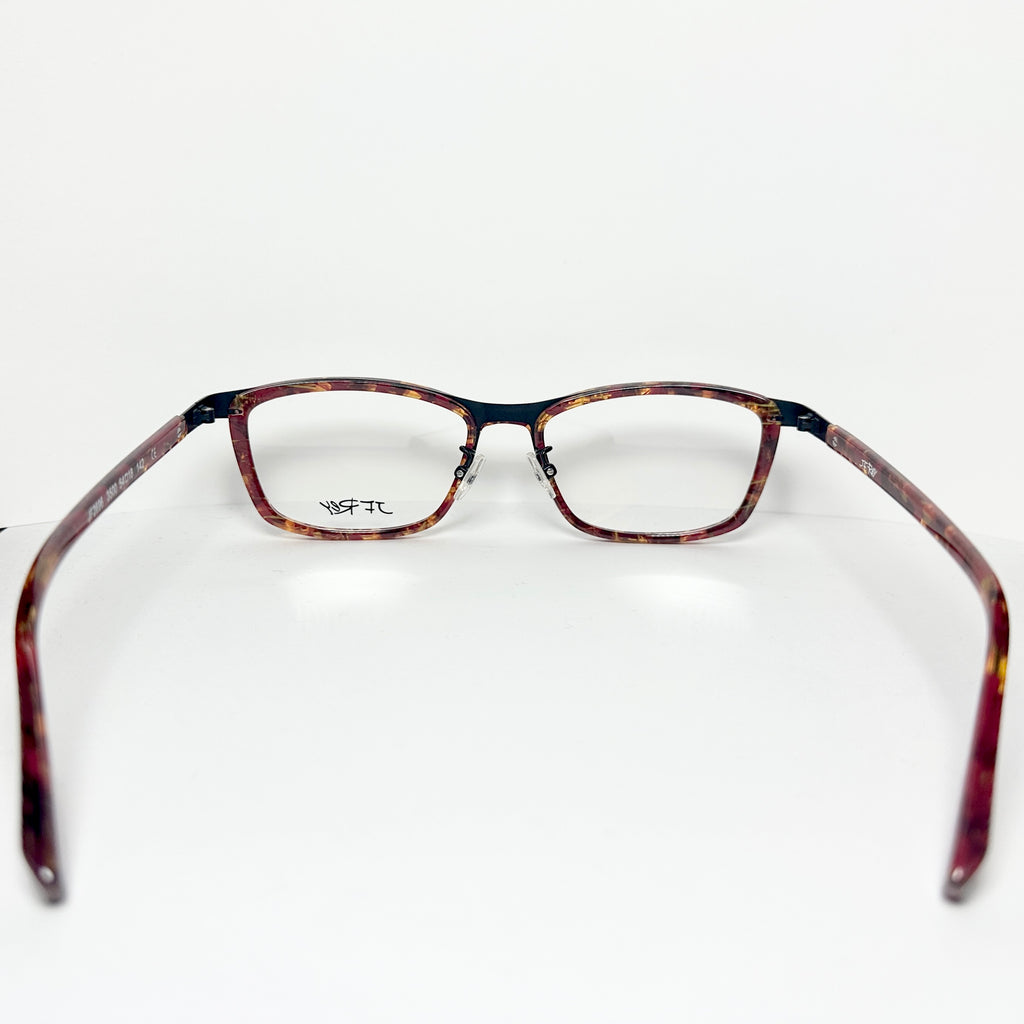 JF Rey JF2696 3500 Eyeglasses Frames in Red/Orange/Satin Black - Authentic New