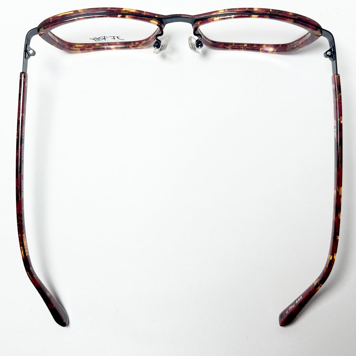 JF Rey JF2696 3500 Eyeglasses Frames in Red/Orange/Satin Black - Authentic New