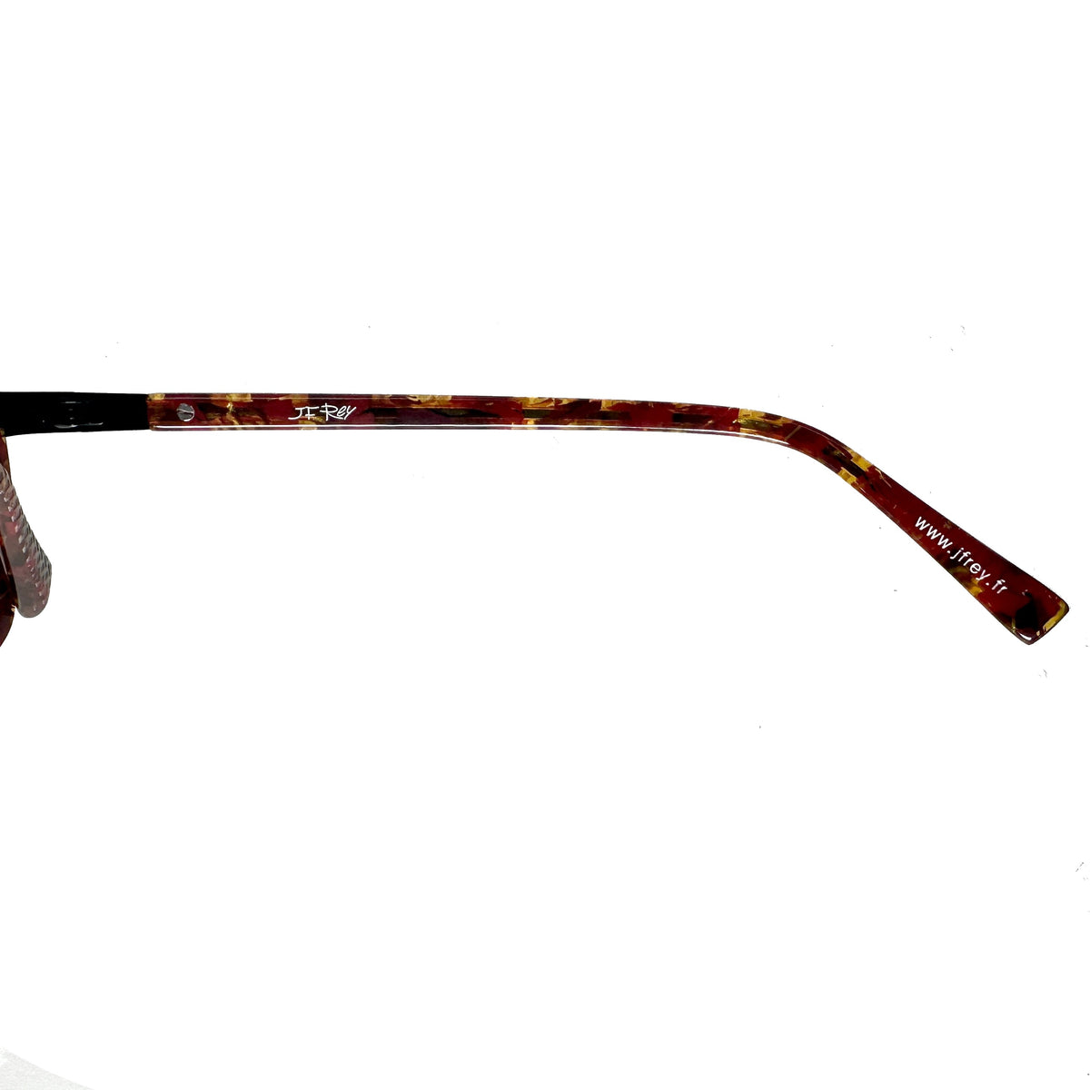 JF Rey JF2696 3500 Eyeglasses Frames in Red/Orange/Satin Black - Authentic New