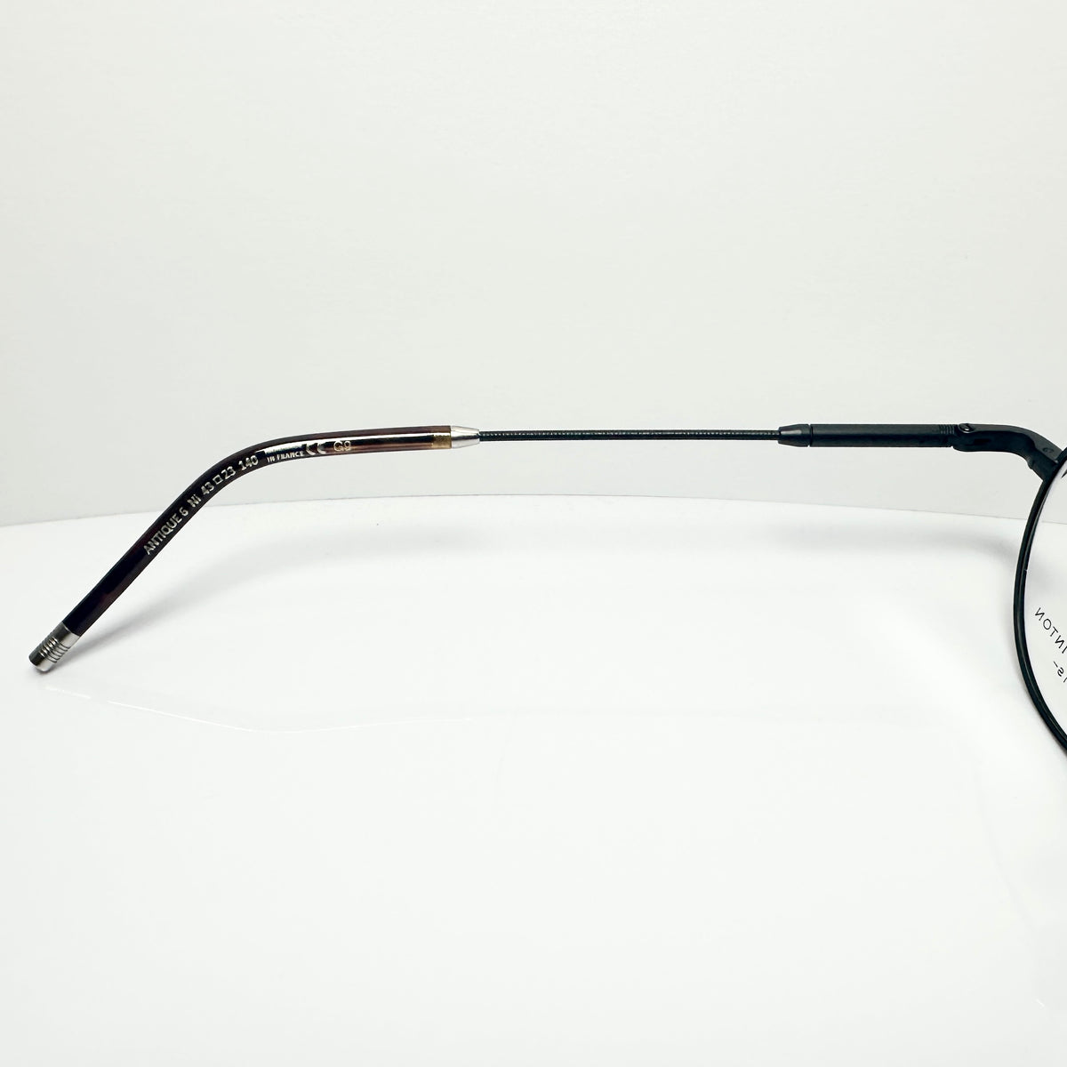 FRANCOIS PINTON ANTIQUE6 NI Eyeglasses Frames in Matt Black -  Authentic New