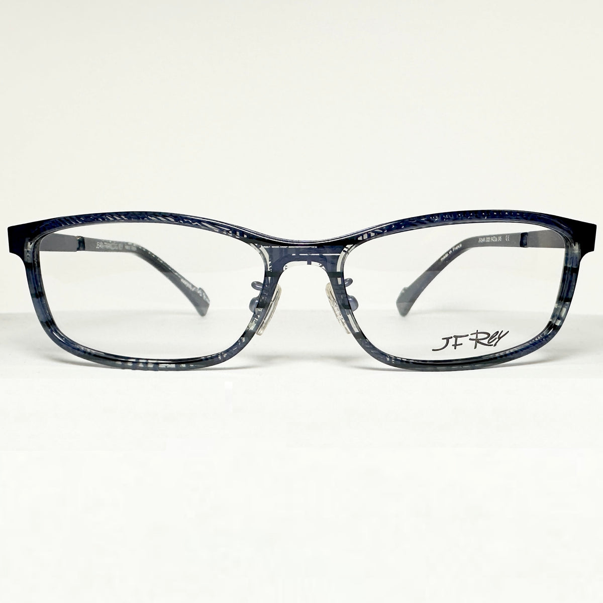 JF Rey JF2649 2020 Eyeglasses Frames in Blue Fabric/Navy - Authentic New