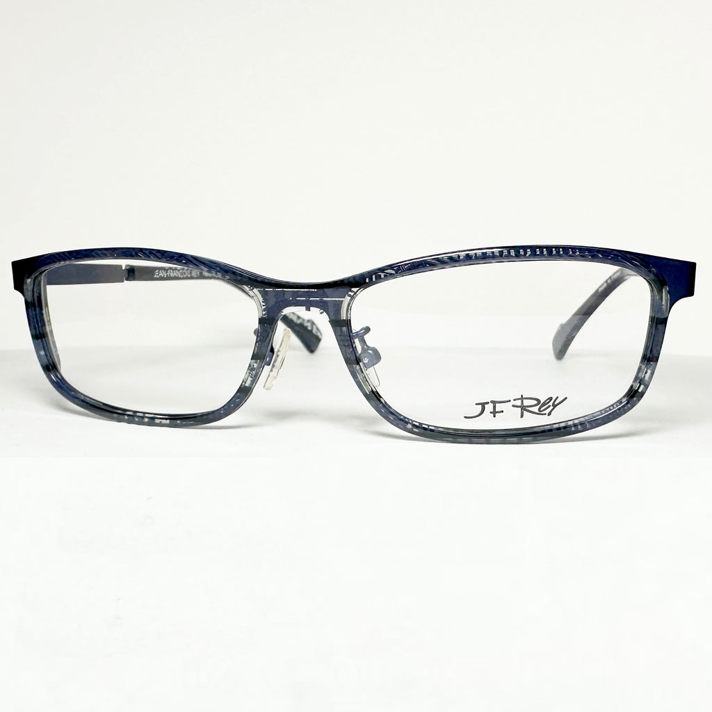 JF Rey JF2649 2020 Eyeglasses Frames in Blue Fabric/Navy - Authentic New