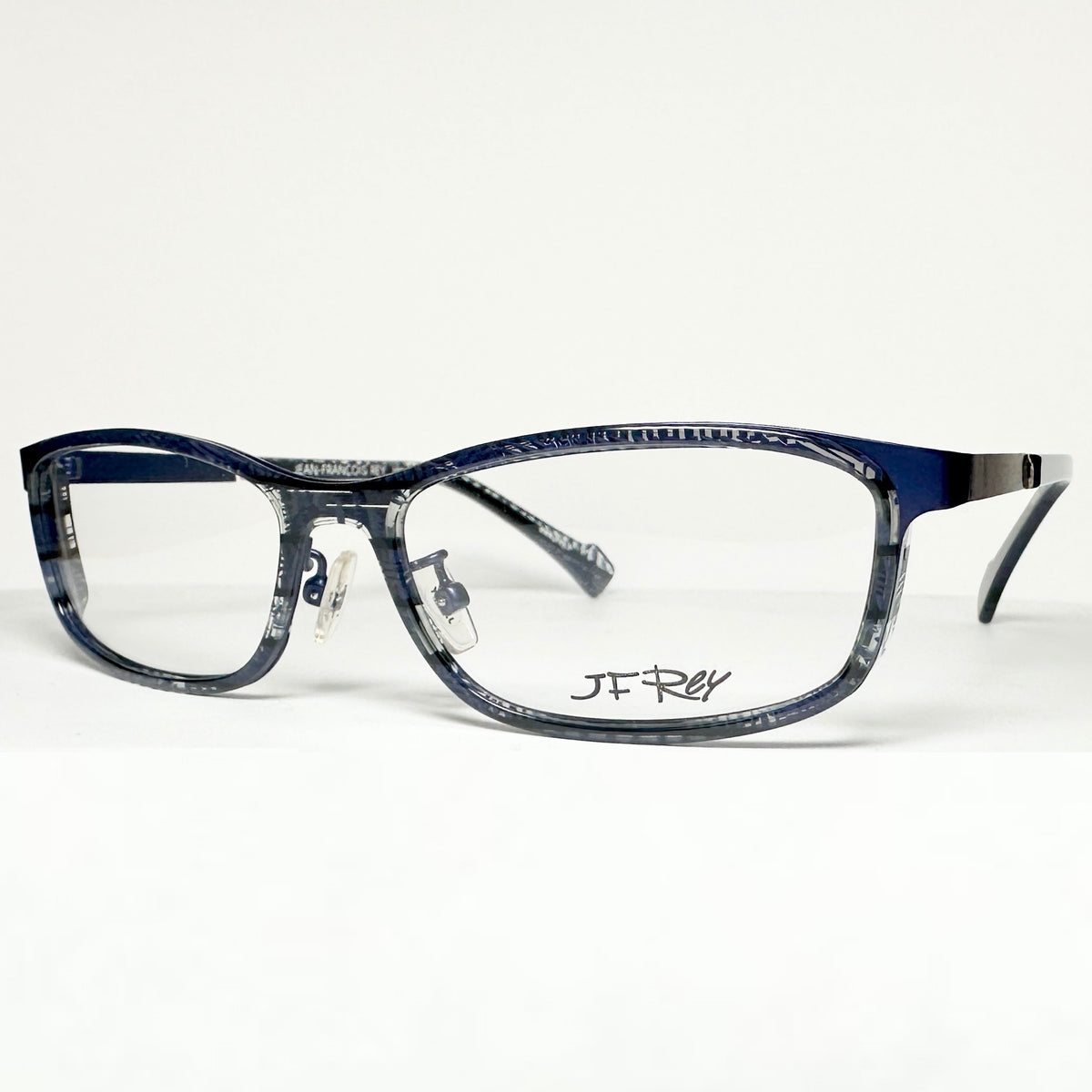 JF Rey JF2649 2020 Eyeglasses Frames in Blue Fabric/Navy - Authentic New
