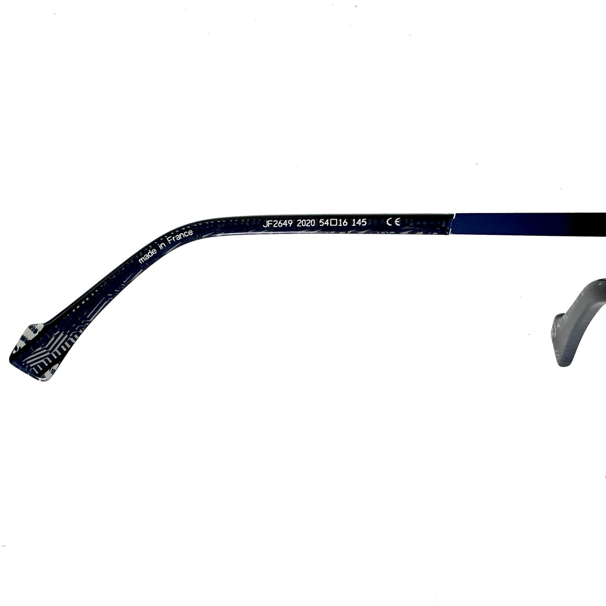 JF Rey JF2649 2020 Eyeglasses Frames in Blue Fabric/Navy - Authentic New