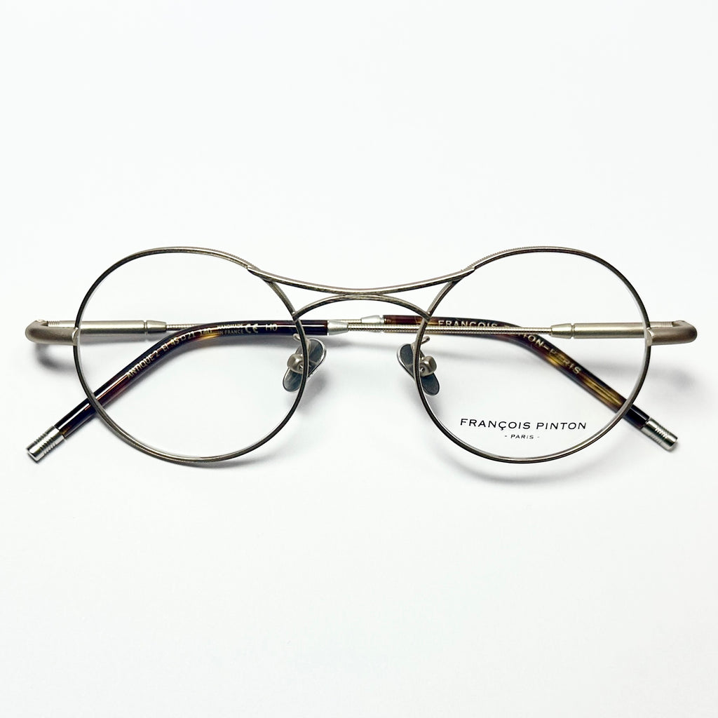 FRANCOIS PINTON NTIQUE2 EI Eyeglasses Frames in Antique Gold -  Authentic New