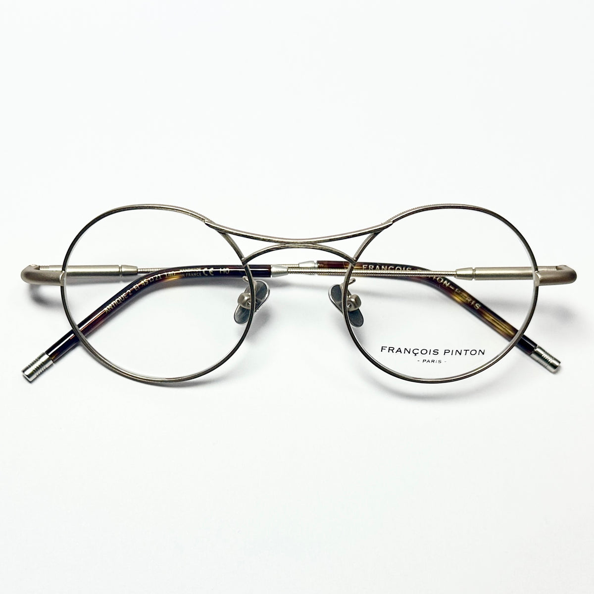 FRANCOIS PINTON NTIQUE2 EI Eyeglasses Frames in Antique Gold -  Authentic New
