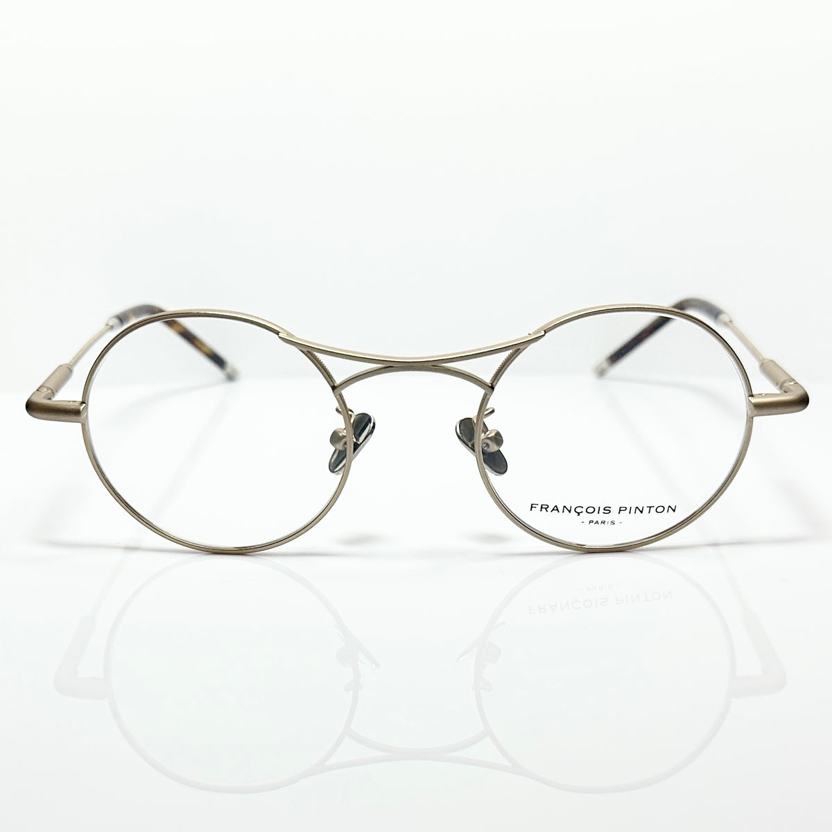FRANCOIS PINTON NTIQUE2 EI Eyeglasses Frames in Antique Gold -  Authentic New