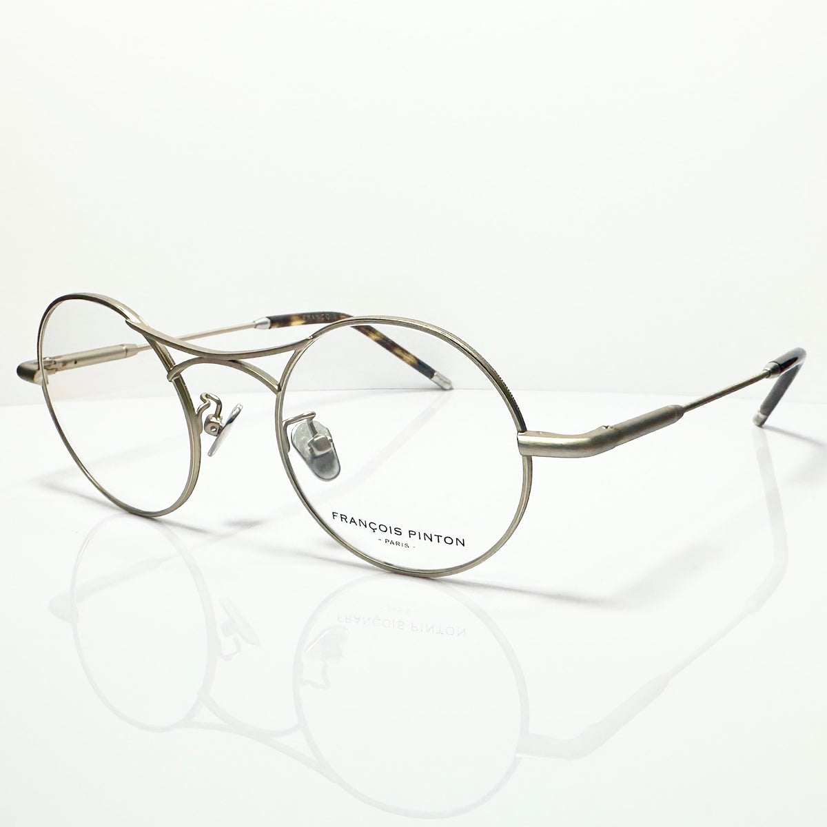 FRANCOIS PINTON NTIQUE2 EI Eyeglasses Frames in Antique Gold -  Authentic New