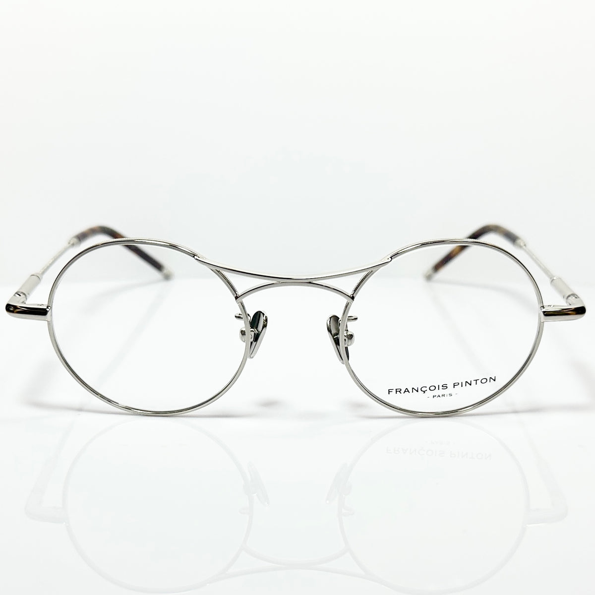 FRANCOIS PINTON ANTIQUE2 LI Eyeglasses Frames in Silver -  Authentic New