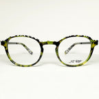 JF Rey JF1367 4515 Women's Eyeglasses Frames in Green Tortoise - Authentic New