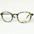 JF Rey JF1367 4515 Women's Eyeglasses Frames in Green Tortoise - Authentic New