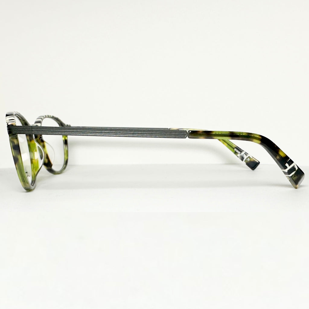 JF Rey JF1367 4515 Women's Eyeglasses Frames in Green Tortoise - Authentic New