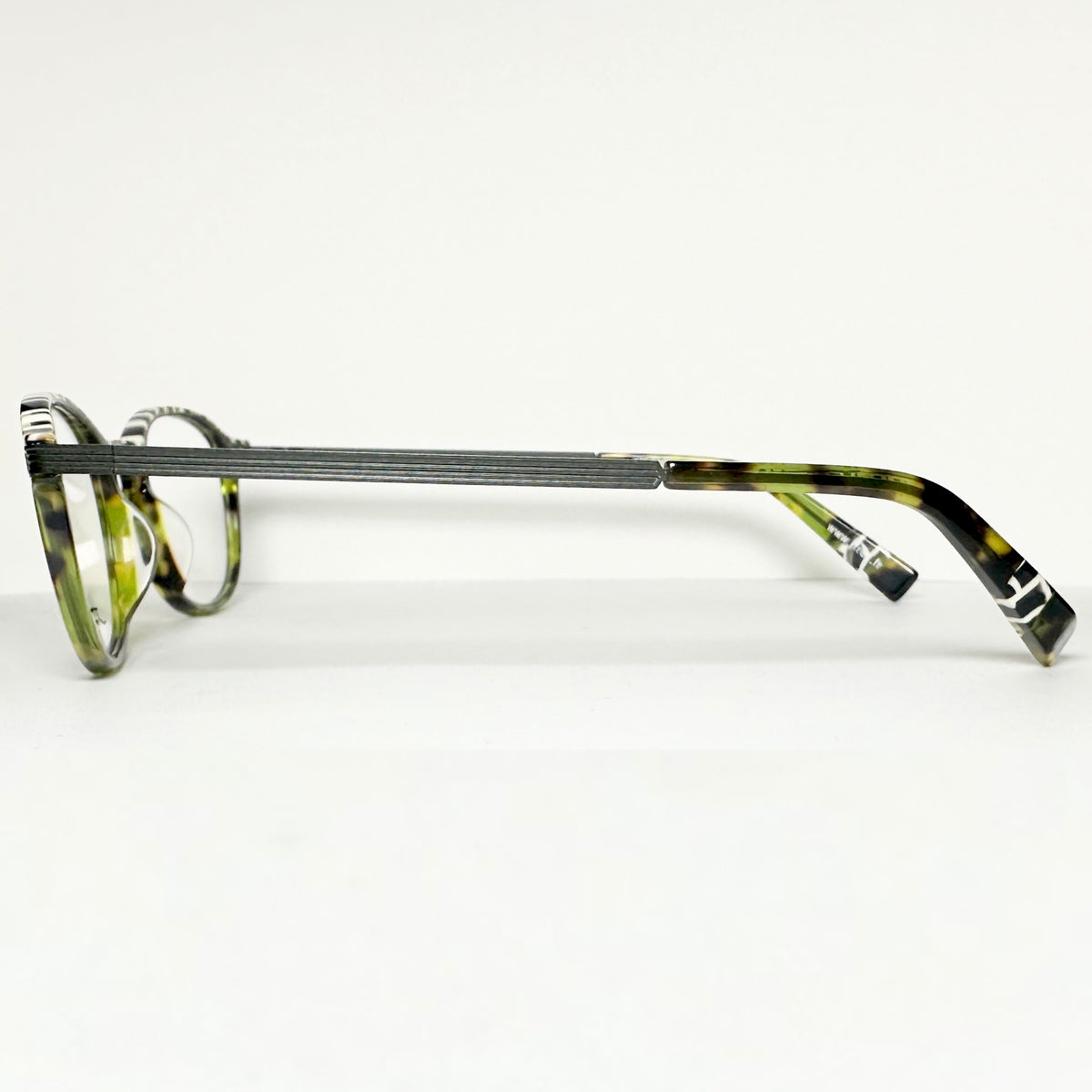JF Rey JF1367 4515 Women's Eyeglasses Frames in Green Tortoise - Authentic New