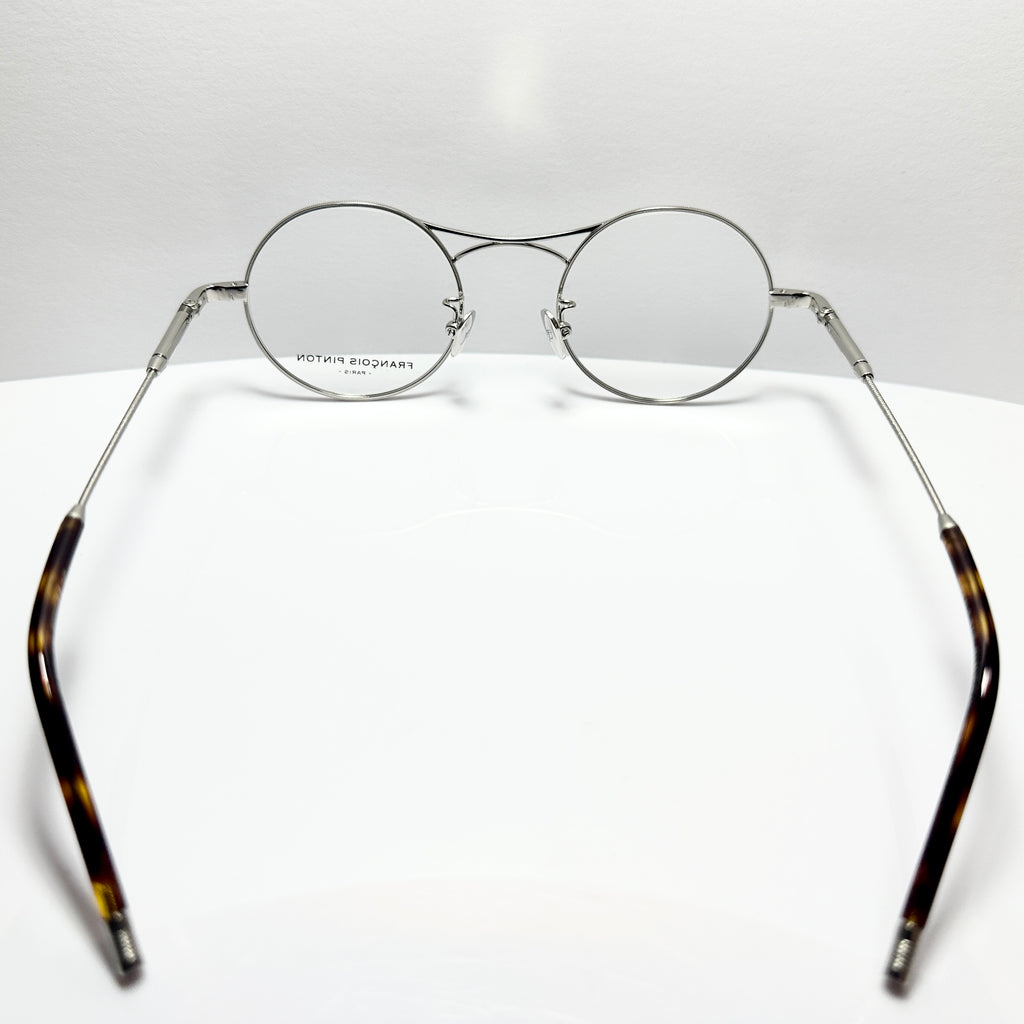 FRANCOIS PINTON ANTIQUE2 LI Eyeglasses Frames in Silver -  Authentic New