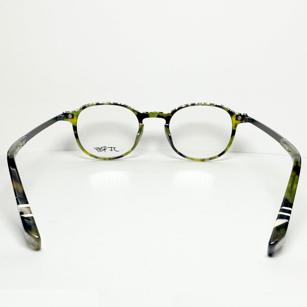 JF Rey JF1367 4515 Women's Eyeglasses Frames in Green Tortoise - Authentic New