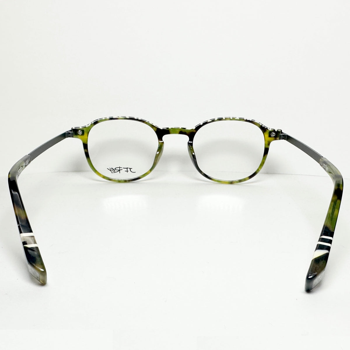 JF Rey JF1367 4515 Women's Eyeglasses Frames in Green Tortoise - Authentic New