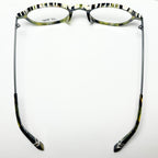 JF Rey JF1367 4515 Women's Eyeglasses Frames in Green Tortoise - Authentic New