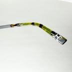 JF Rey JF1367 4515 Women's Eyeglasses Frames in Green Tortoise - Authentic New
