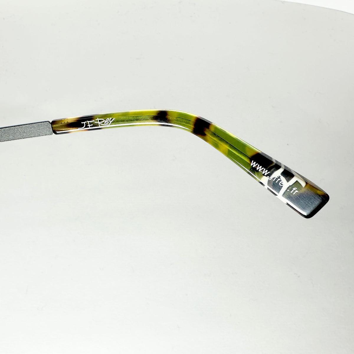 JF Rey JF1367 4515 Women's Eyeglasses Frames in Green Tortoise - Authentic New