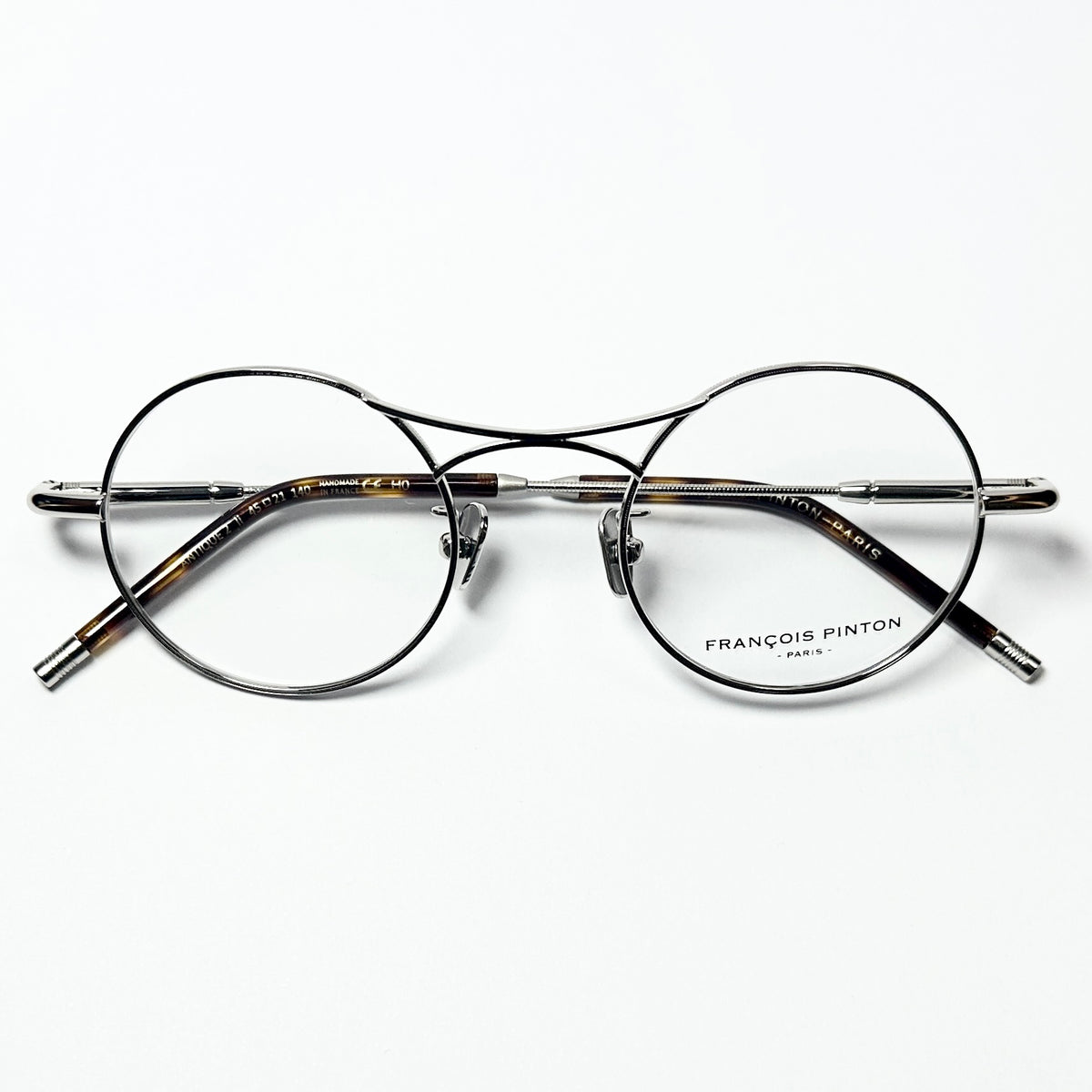 FRANCOIS PINTON ANTIQUE2 LI Eyeglasses Frames in Silver -  Authentic New