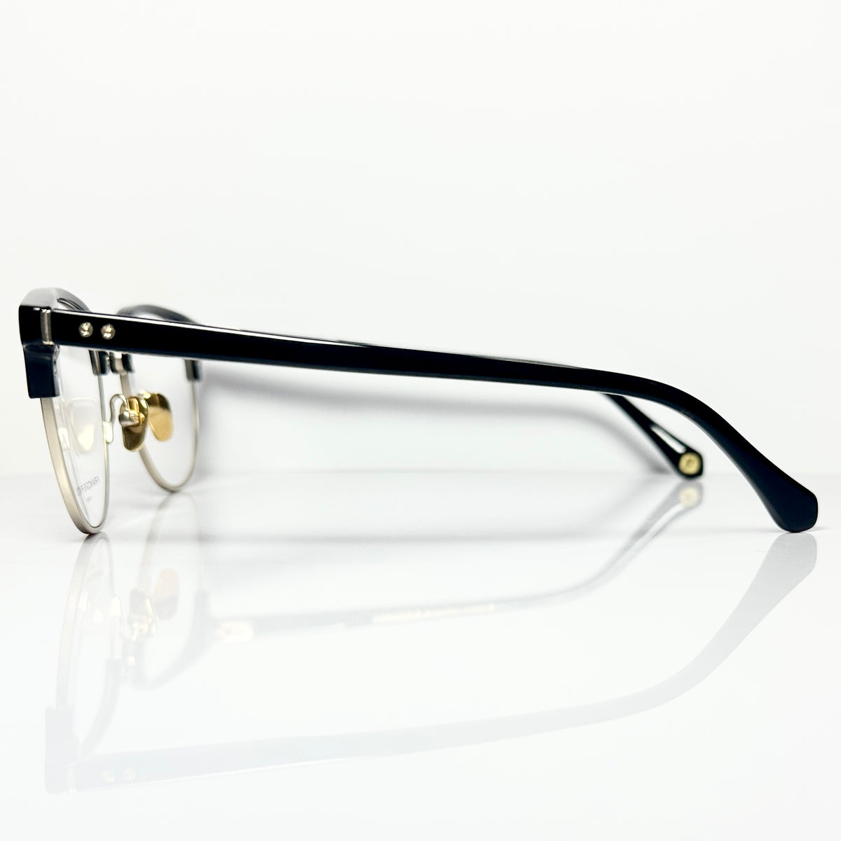 FRANCOIS PINTON BALZAC05 NE Eyeglasses Frames in Black/Gold -  Authentic New