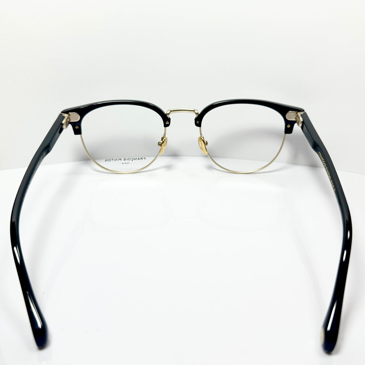 FRANCOIS PINTON BALZAC05 NE Eyeglasses Frames in Black/Gold -  Authentic New